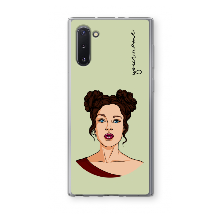 CaseCompany Pop-Art Creator: Samsung Galaxy Note 10 Transparant Hoesje