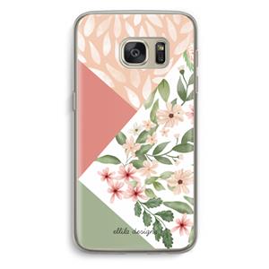 CaseCompany Sweet heaven geometrics: Samsung Galaxy S7 Transparant Hoesje