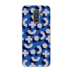 CaseCompany 8-bit N°5: Samsung Galaxy A6 Plus (2018) Transparant Hoesje