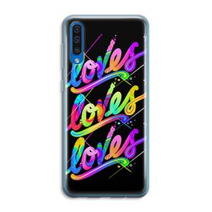 CaseCompany Loves: Samsung Galaxy A50 Transparant Hoesje