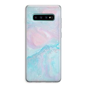 CaseCompany Fantasie pastel: Samsung Galaxy S10 Plus Transparant Hoesje