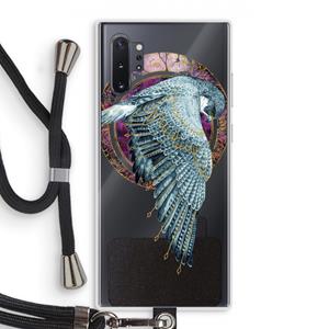 CaseCompany Golden Falcon: Samsung Galaxy Note 10 Plus Transparant Hoesje met koord