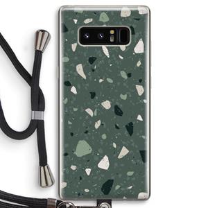 CaseCompany Terrazzo N°19: Samsung Galaxy Note 8 Transparant Hoesje met koord