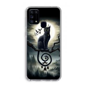 CaseCompany Moonlight Companions: Samsung Galaxy M31 Transparant Hoesje