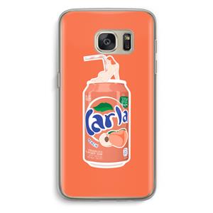 CaseCompany S(peach)less: Samsung Galaxy S7 Transparant Hoesje