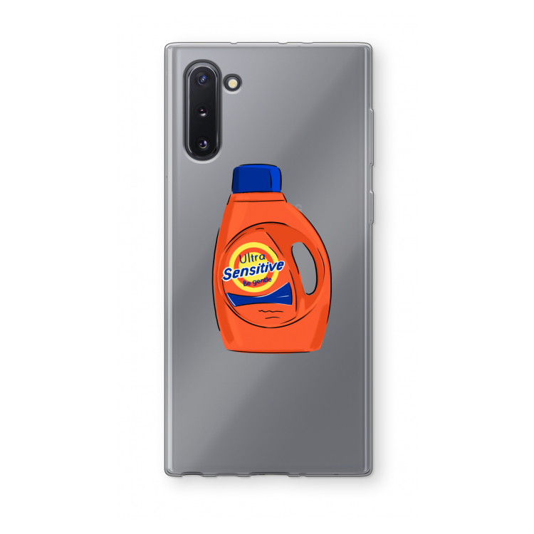 CaseCompany Ultra Sensitive: Samsung Galaxy Note 10 Transparant Hoesje