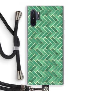 CaseCompany Moroccan tiles 2: Samsung Galaxy Note 10 Plus Transparant Hoesje met koord