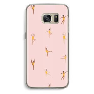 CaseCompany Dans #2: Samsung Galaxy S7 Transparant Hoesje