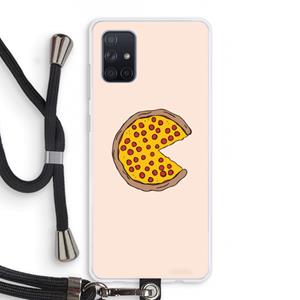 CaseCompany You Complete Me #2: Samsung Galaxy A71 Transparant Hoesje met koord