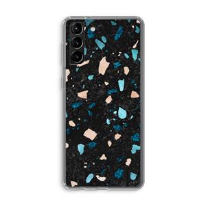 CaseCompany Terrazzo N°11: Samsung Galaxy S21 Plus Transparant Hoesje