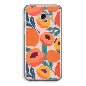 CaseCompany Perzik: Samsung Galaxy A5 (2017) Transparant Hoesje