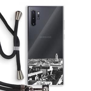 CaseCompany Marrakech Skyline : Samsung Galaxy Note 10 Plus Transparant Hoesje met koord