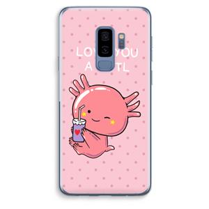 CaseCompany Love You A Lotl: Samsung Galaxy S9 Plus Transparant Hoesje