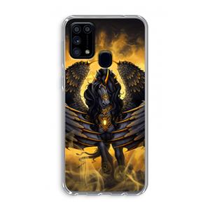 CaseCompany Pegasus: Samsung Galaxy M31 Transparant Hoesje