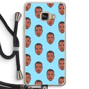 CaseCompany Kanye Call Me℃: Samsung Galaxy A3 (2016) Transparant Hoesje met koord