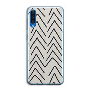 CaseCompany Marrakech Arrows: Samsung Galaxy A50 Transparant Hoesje