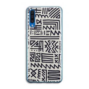 CaseCompany Marrakech print: Samsung Galaxy A50 Transparant Hoesje