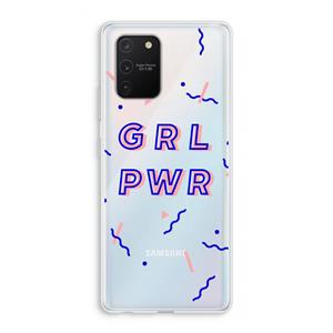 CaseCompany GRL PWR: Samsung Galaxy S10 Lite Transparant Hoesje