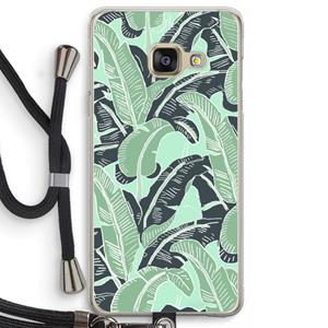 CaseCompany This Sh*t Is Bananas: Samsung Galaxy A3 (2016) Transparant Hoesje met koord