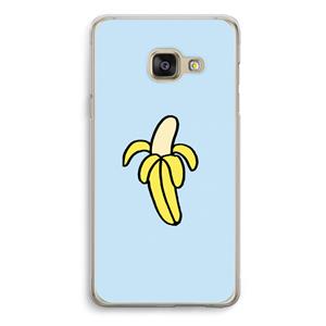 CaseCompany Banana: Samsung A3 (2017) Transparant Hoesje