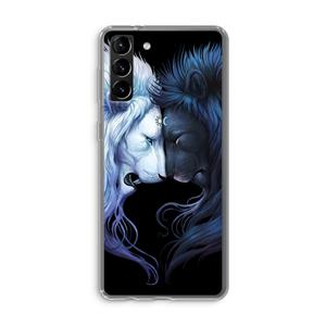 CaseCompany Brotherhood: Samsung Galaxy S21 Plus Transparant Hoesje