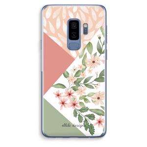 CaseCompany Sweet heaven geometrics: Samsung Galaxy S9 Plus Transparant Hoesje