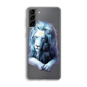 CaseCompany Child Of Light: Samsung Galaxy S21 Plus Transparant Hoesje