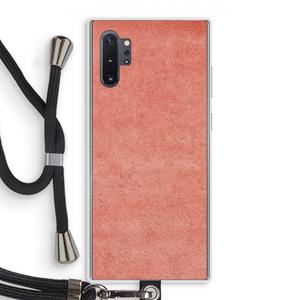 CaseCompany Marrakech Walls: Samsung Galaxy Note 10 Plus Transparant Hoesje met koord