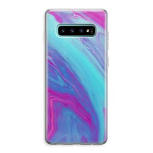 CaseCompany Zweverige regenboog: Samsung Galaxy S10 Plus Transparant Hoesje