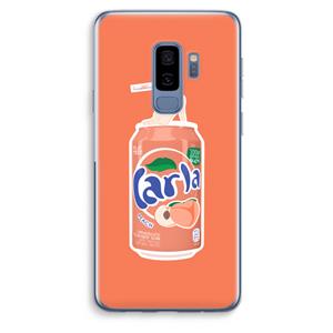 CaseCompany S(peach)less: Samsung Galaxy S9 Plus Transparant Hoesje