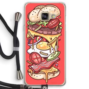 CaseCompany Diet Coke Please: Samsung Galaxy A3 (2016) Transparant Hoesje met koord