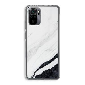 CaseCompany Elegante marmer: Xiaomi Redmi Note 10 Pro Transparant Hoesje