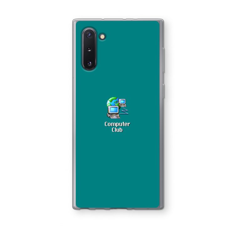 CaseCompany Win98: Samsung Galaxy Note 10 Transparant Hoesje