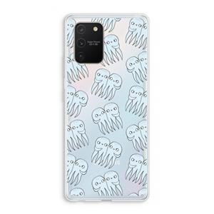 CaseCompany Octopussen: Samsung Galaxy S10 Lite Transparant Hoesje