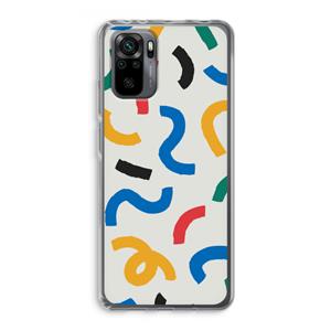 CaseCompany Illustratieve pop 2: Xiaomi Redmi Note 10 Pro Transparant Hoesje