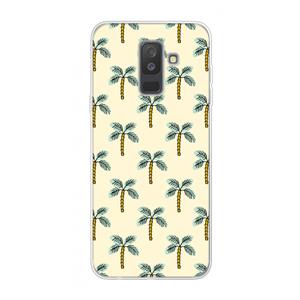 CaseCompany Paradise: Samsung Galaxy A6 Plus (2018) Transparant Hoesje