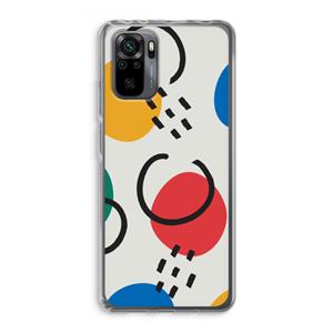 CaseCompany Illustratieve pop 3: Xiaomi Redmi Note 10 Pro Transparant Hoesje