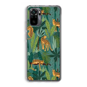 CaseCompany Luipaard 2: Xiaomi Redmi Note 10 Pro Transparant Hoesje