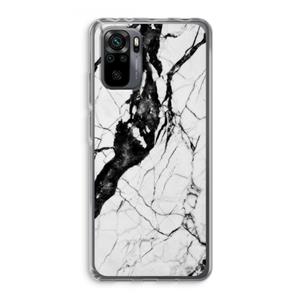 CaseCompany Witte marmer 2: Xiaomi Redmi Note 10 Pro Transparant Hoesje