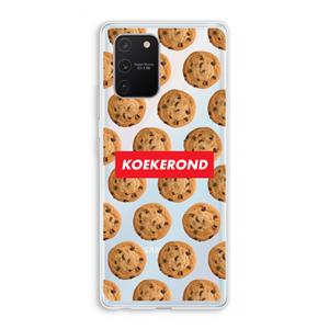 CaseCompany Koekerond: Samsung Galaxy S10 Lite Transparant Hoesje