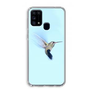CaseCompany Kolibri: Samsung Galaxy M31 Transparant Hoesje