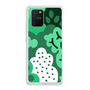 CaseCompany Bushes: Samsung Galaxy S10 Lite Transparant Hoesje