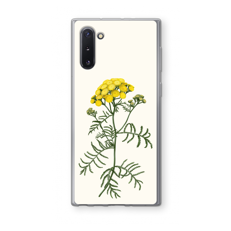 CaseCompany Tansy: Samsung Galaxy Note 10 Transparant Hoesje