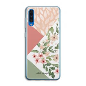 CaseCompany Sweet heaven geometrics: Samsung Galaxy A50 Transparant Hoesje