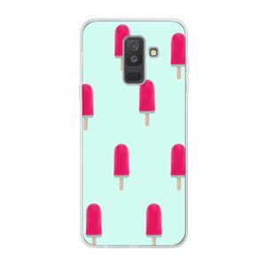 CaseCompany Waterijsje: Samsung Galaxy A6 Plus (2018) Transparant Hoesje