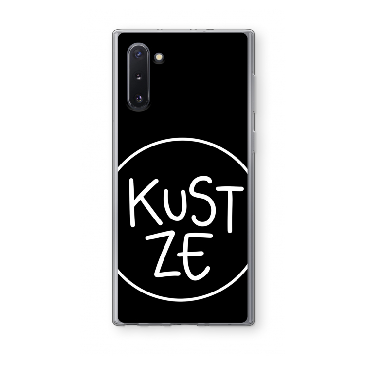 CaseCompany KUST ZE: Samsung Galaxy Note 10 Transparant Hoesje