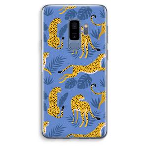 CaseCompany Luipaard: Samsung Galaxy S9 Plus Transparant Hoesje