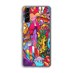 CaseCompany Dreams: Samsung Galaxy S21 Plus Transparant Hoesje