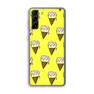 CaseCompany Isjes: Samsung Galaxy S21 Plus Transparant Hoesje