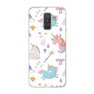 CaseCompany Fantasiewereld: Samsung Galaxy A6 Plus (2018) Transparant Hoesje
